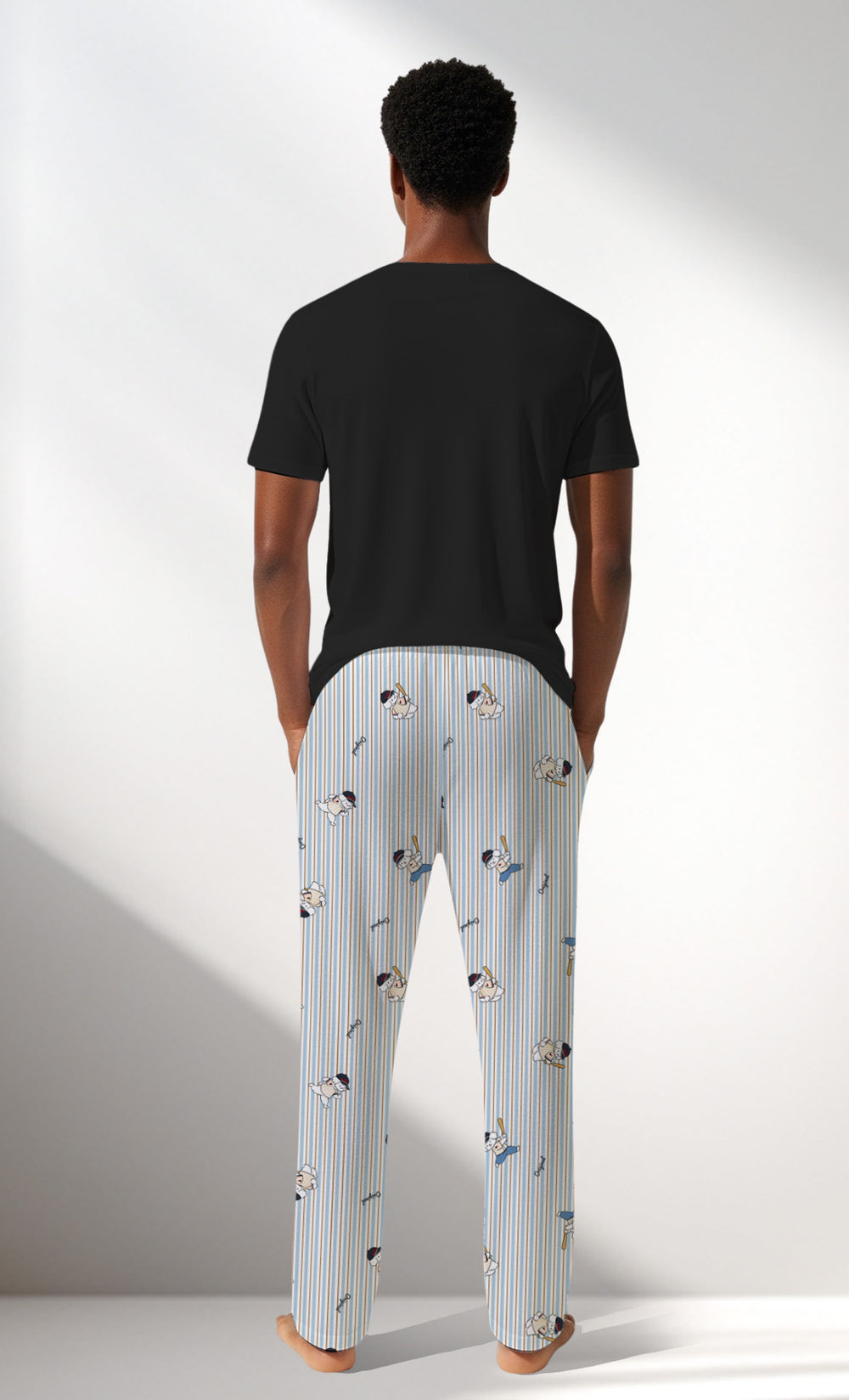 Man Supreme Baseballclub Pyjama Separate - Default - Image 2