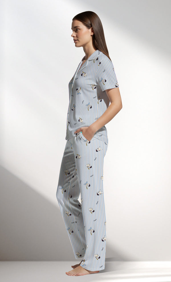 Woman Supreme Gamenight Pyjama Set - ROTASYON - Image 2