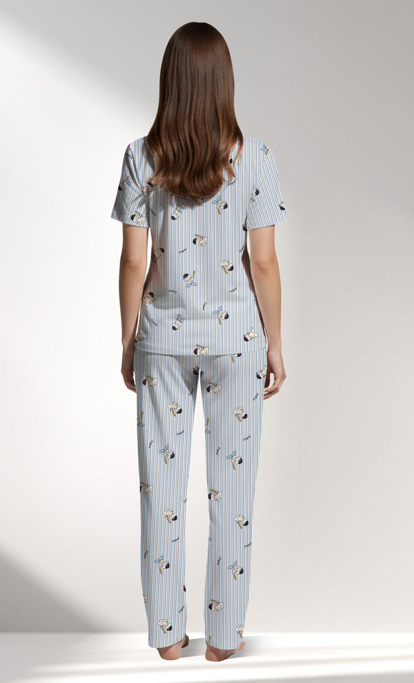 Woman Supreme Gamenight Pyjama Set - ROTASYON - Image 3