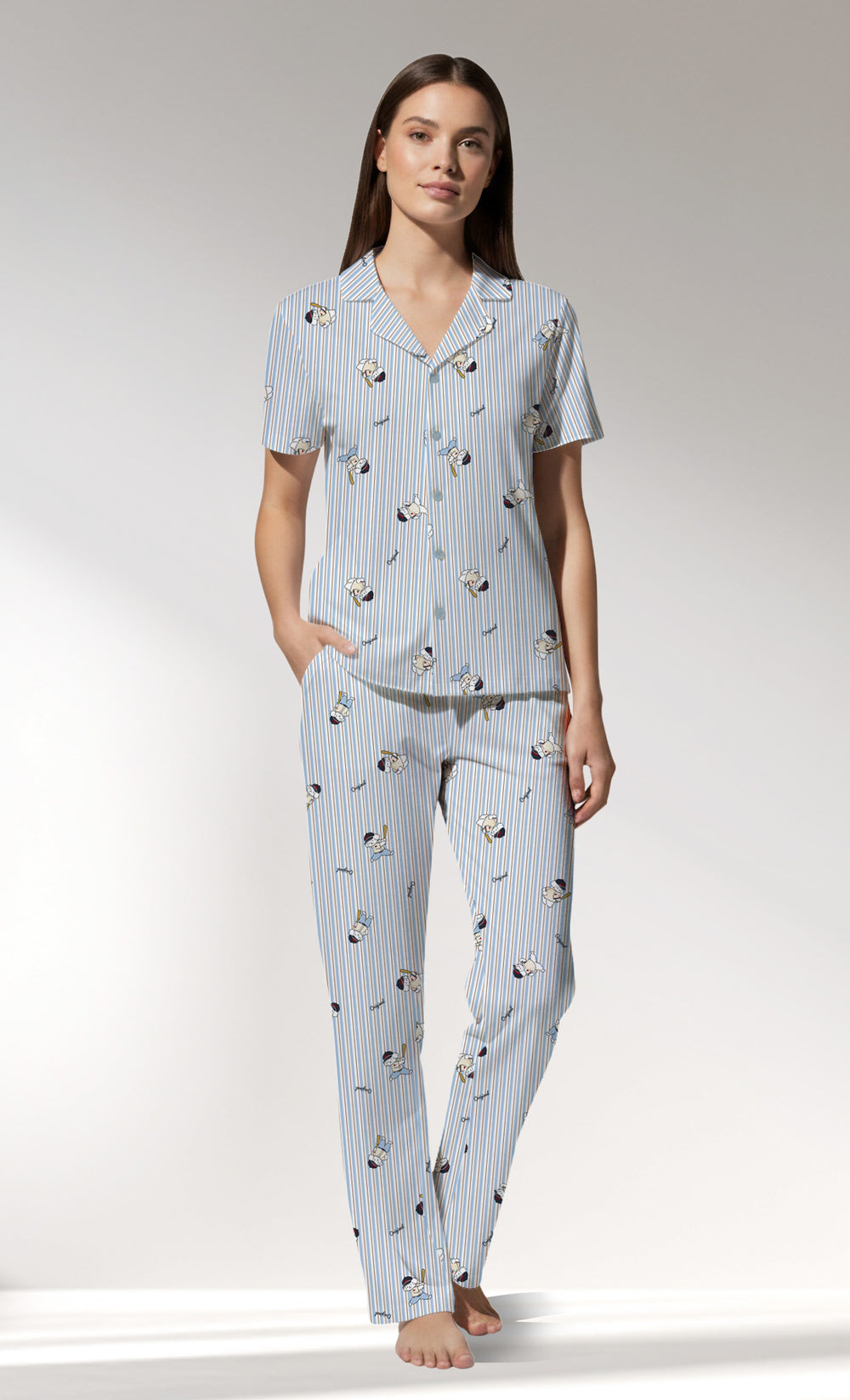Woman Supreme Gamenight Pyjama Set - ROTASYON - Image 1