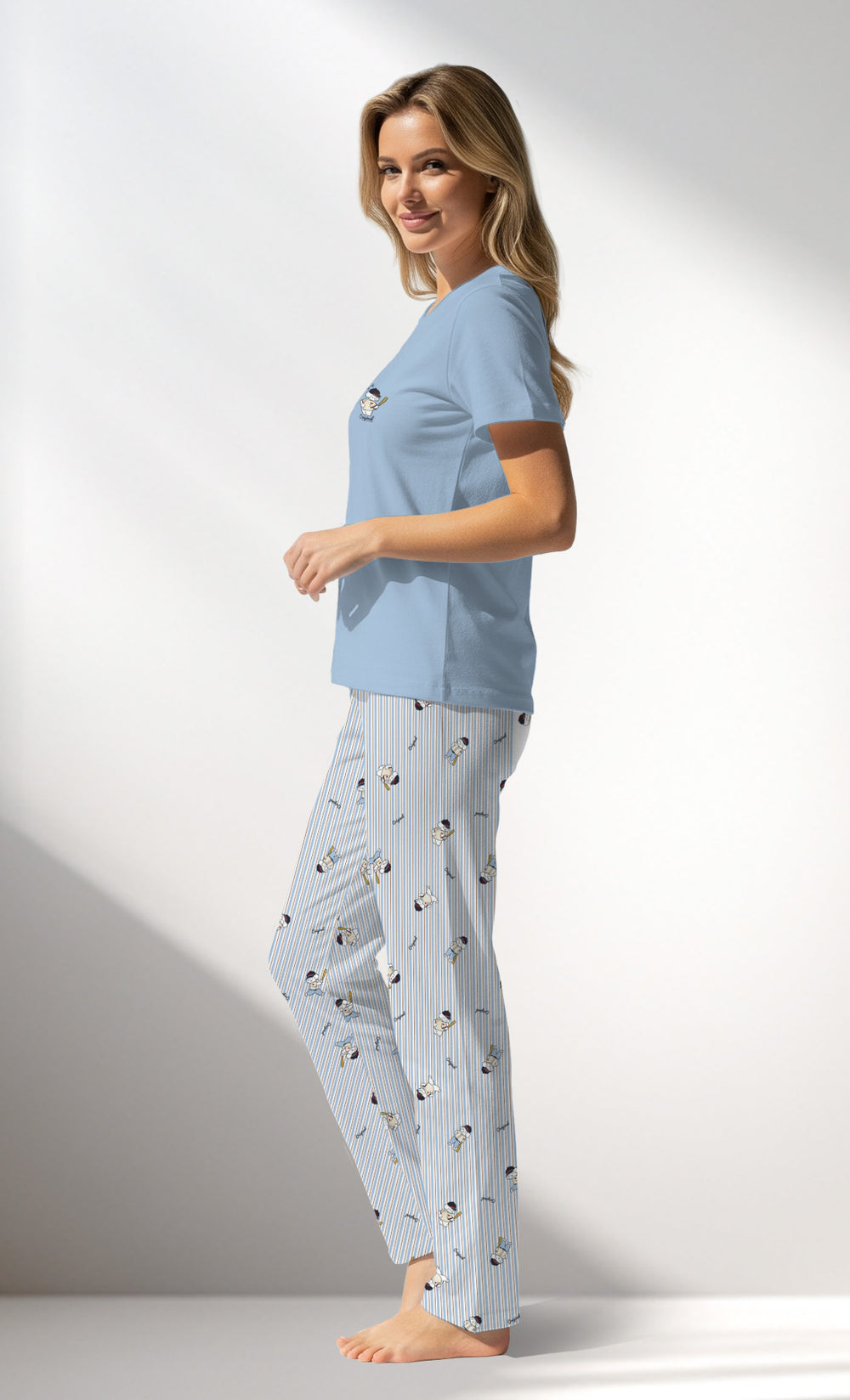 Woman Supreme Gamenight Short Sleeve Pyjama Set - A-13-4210 - Image 1