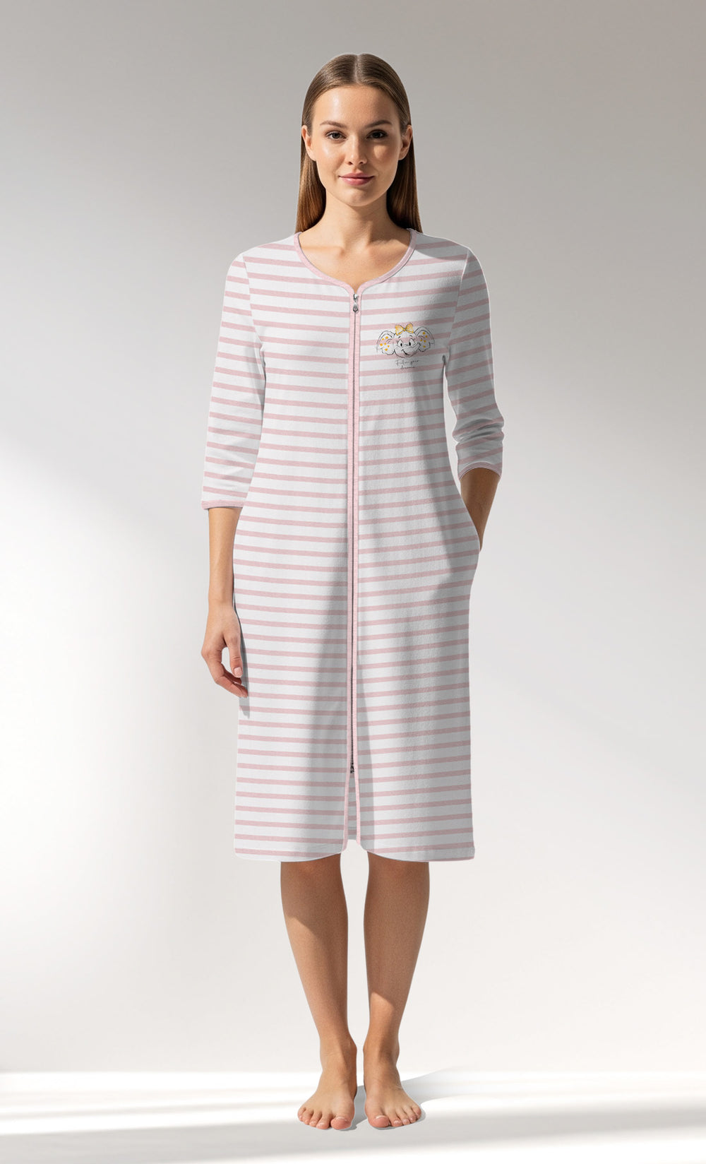Woman Supreme Pinkyhugs Home Dress - ROTASYON - Image 1