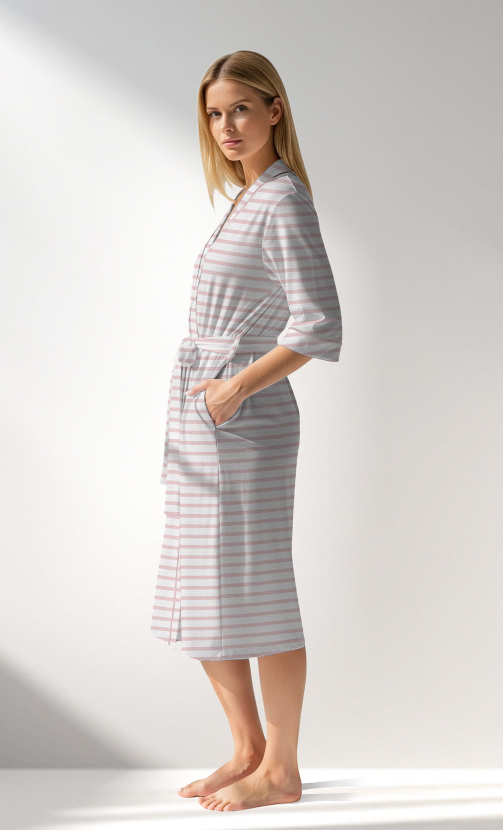 Woman Supreme Pinkyhugs Dressing Gown - ROTASYON - Image 1