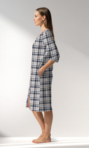 Woman Supreme Plaidwing Home Dress - ROTASYON - Image 2