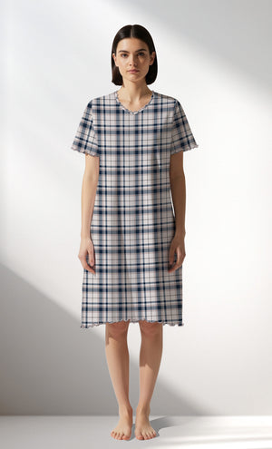 Woman Supreme Plaidwing Tunic - ROTASYON - Image 1