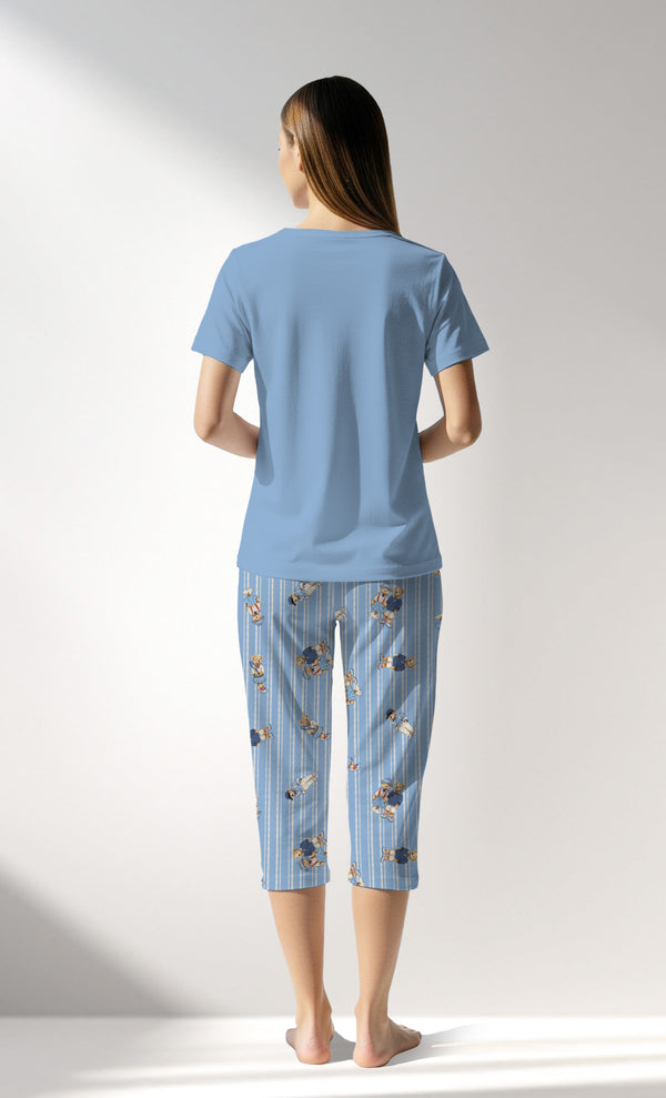 Woman Supreme Polobear Capri Set - A-14-4121 - Image 3