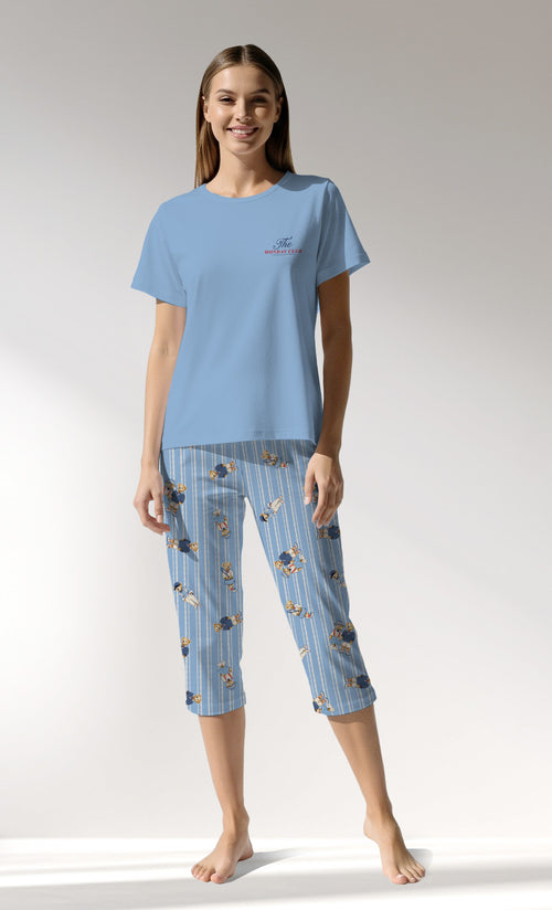 Woman Supreme Polobear Capri Set - A-14-4121 - Image 1