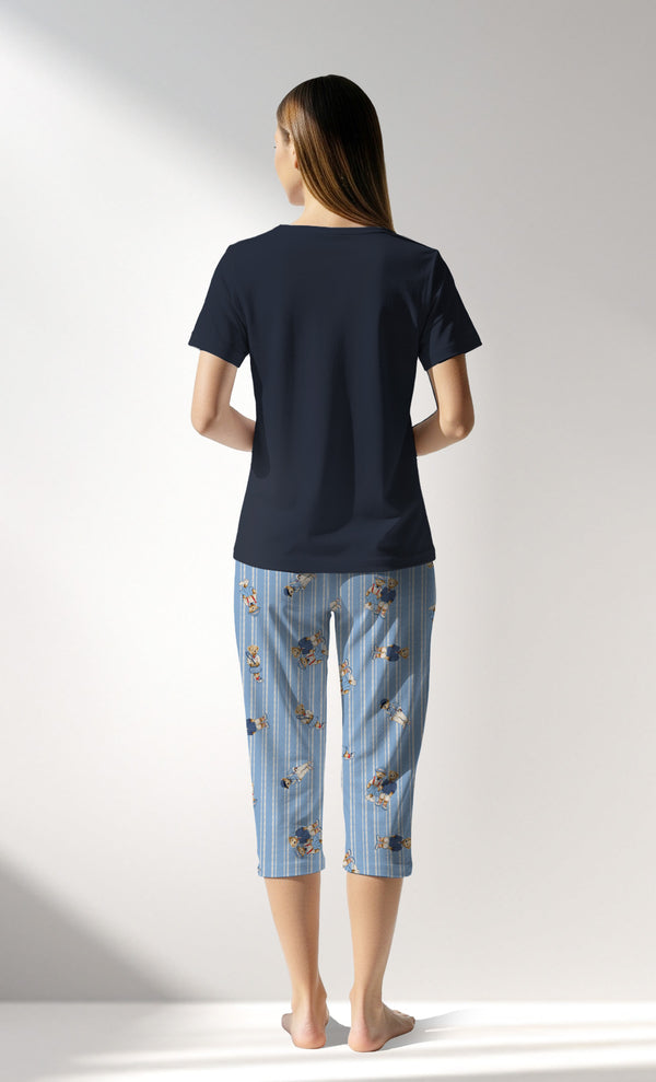 Woman Supreme Polobear Capri Set - B-19-3923 - Image 3