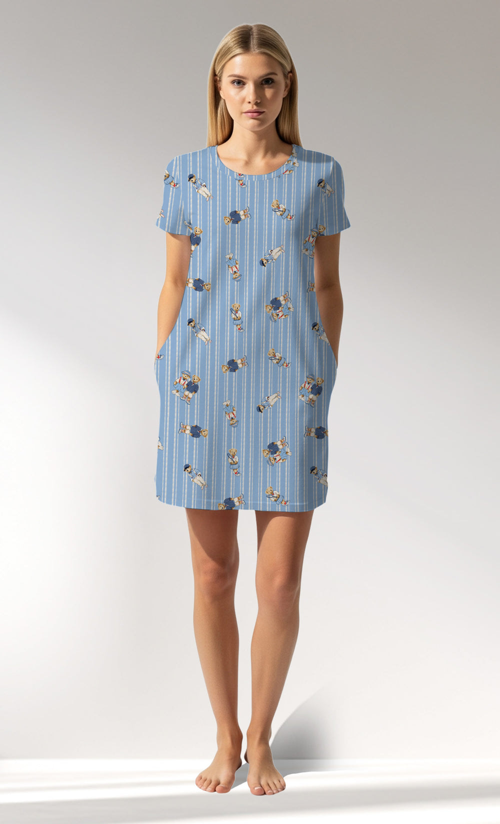 Woman Supreme Polobear Short Sleeve Tunic - ROTASYON - Image 1