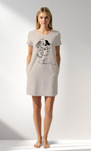 Woman Supreme Buddy Pocket Detail Tunic - BEJ MEL - Image 1