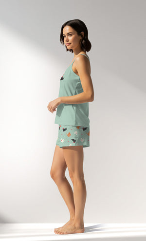 Woman Supreme Baliko Thin Strap Short Set - A-13-6008 - Image 2