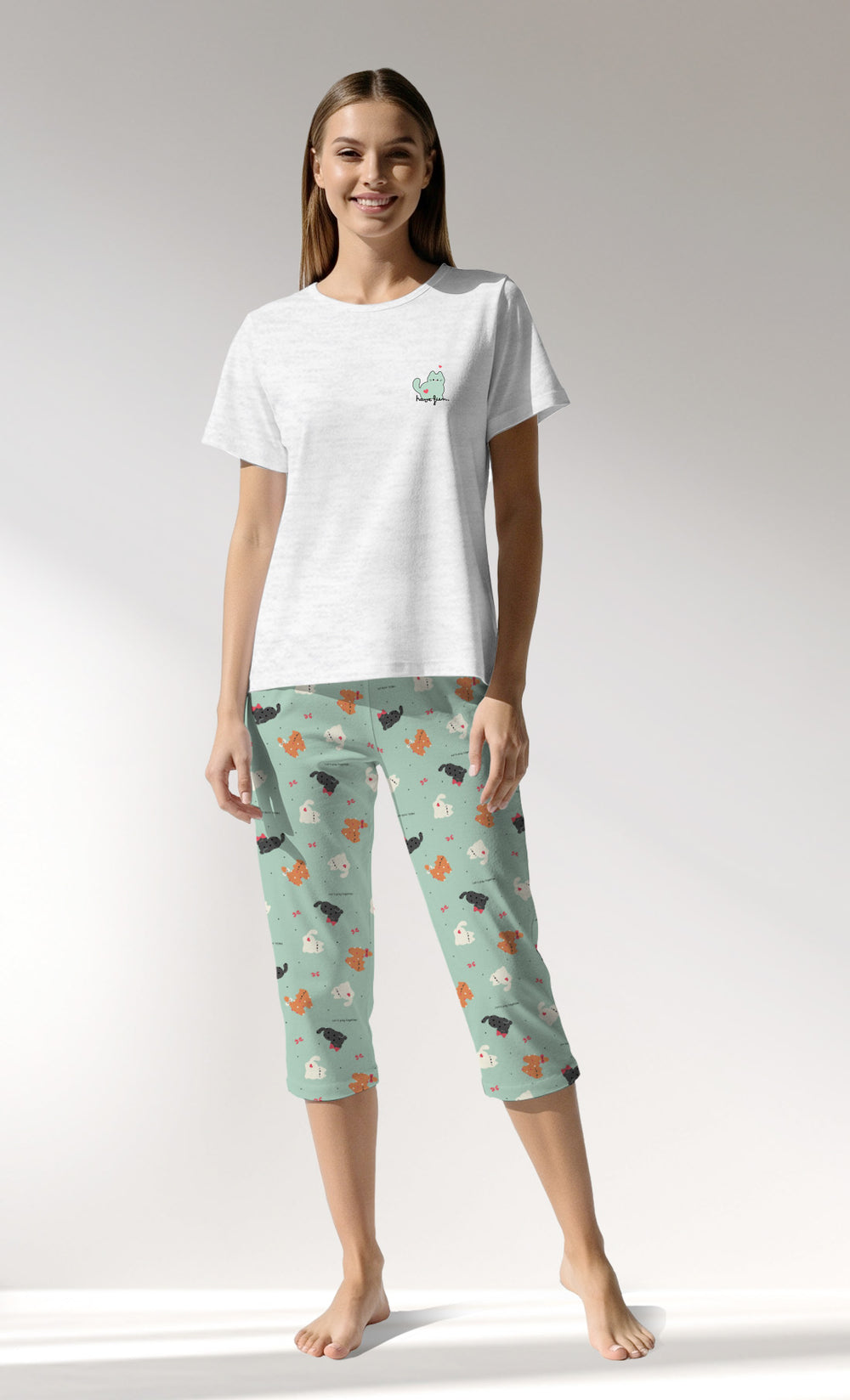 Woman Supreme Baliko Capri Set - A-13-6008 - Image 1