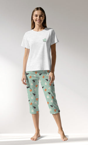 Woman Supreme Baliko Capri Set - B-KAR MELANJ - Image 1