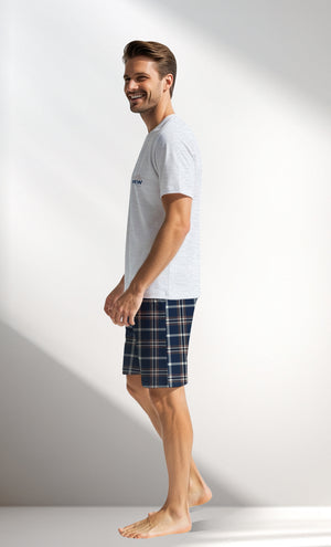 Man Supreme NewVision Short Set - B-KAR MELANJ - Image 2