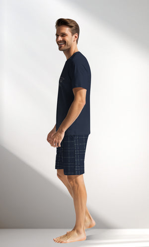 Man Supreme BeachClub Short Set - A-LACIVERT - Image 2