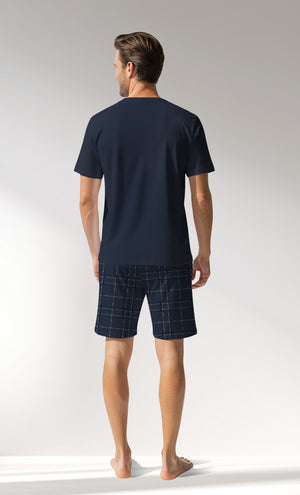 Man Supreme BeachClub Short Set - A-LACIVERT - Image 3