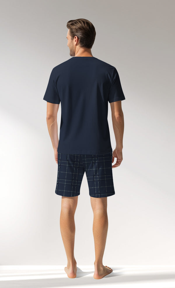 Man Supreme BeachClub Short Set - A-LACIVERT - Image 3