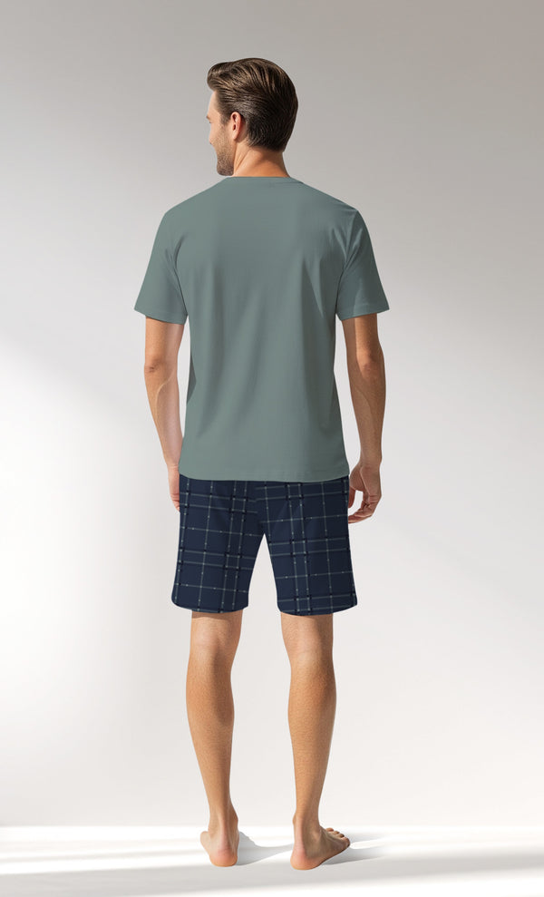 Man Supreme BeachClub Short Set - B-YESIL - Image 3