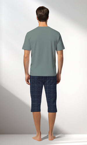 Man Supreme BeachClub Capri Set - B-YESIL - Image 3