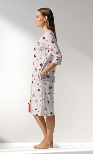 Woman Supreme CoffeTime Home Dress - ROTASYON - Image 2