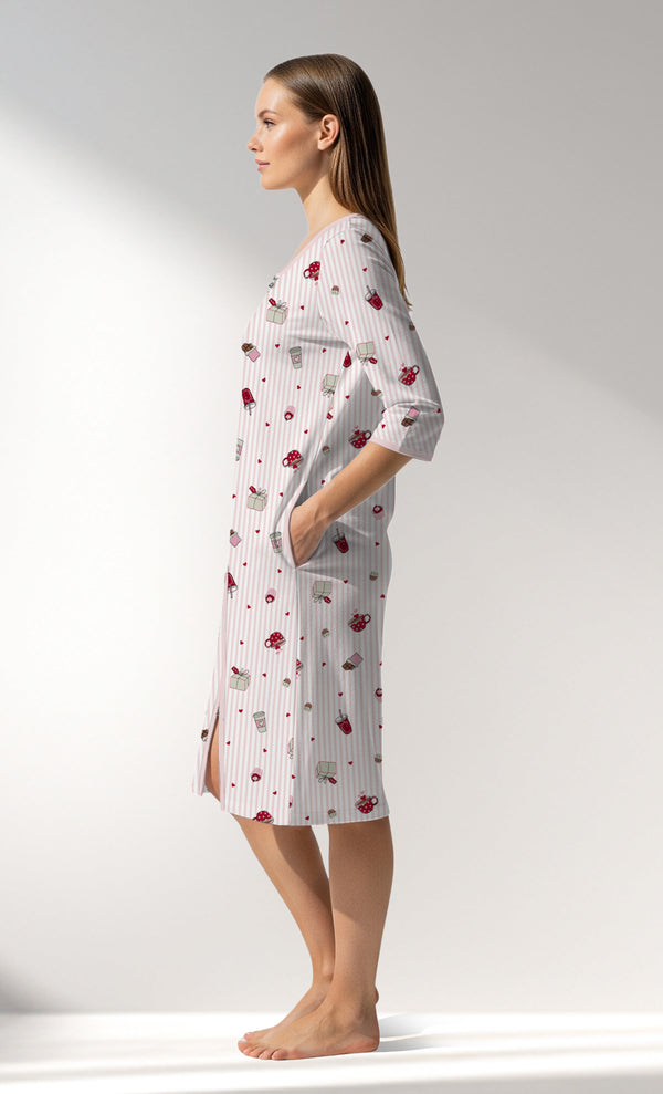 Woman Supreme CoffeTime Home Dress - ROTASYON - Image 2