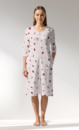 Woman Supreme CoffeTime Home Dress - ROTASYON - Image 1