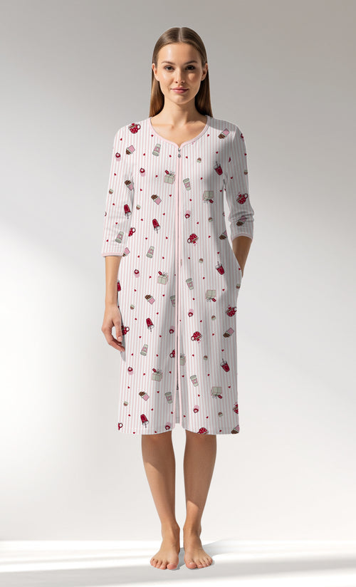 Woman Supreme CoffeTime Home Dress - ROTASYON - Image 1