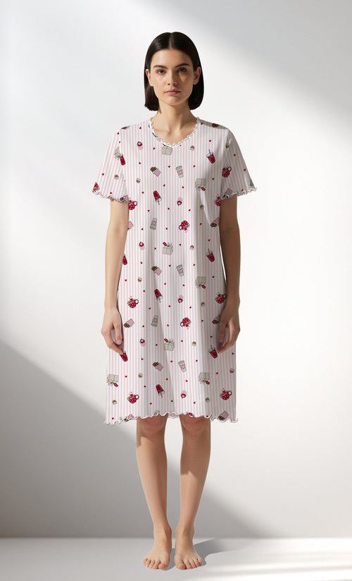 Woman Supreme CoffeTime Short Sleeve Tunic - ROTASYON - Image 1