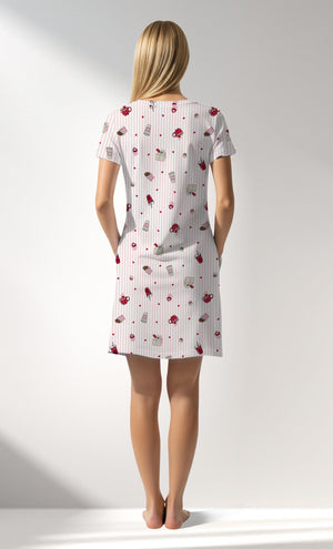 Woman Supreme CoffeTime Pocket Detail Tunic - ROTASYON - Image 3