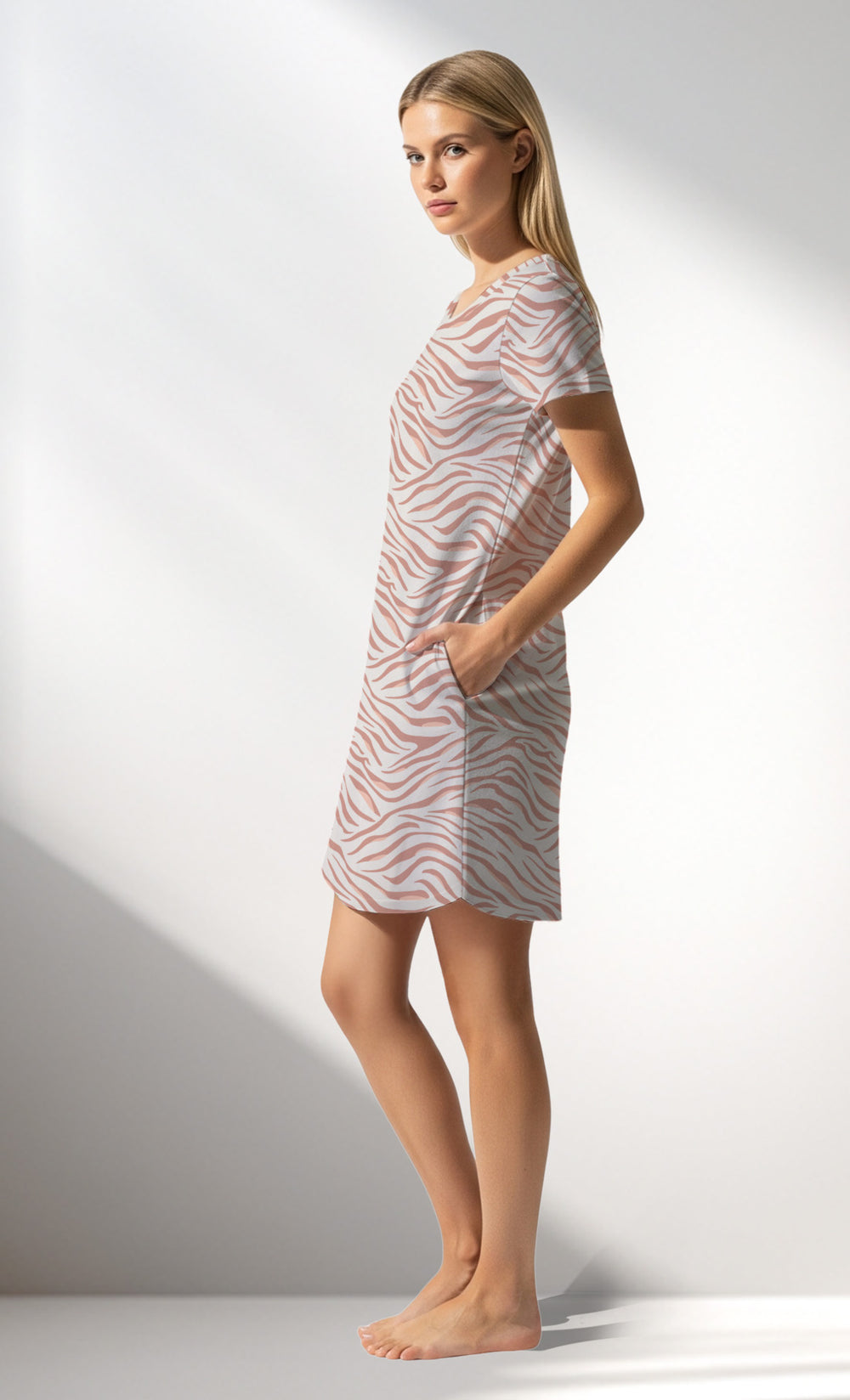 Woman Supreme Cutetiger Pocket Detail Tunic - ROTASYON - Image 1