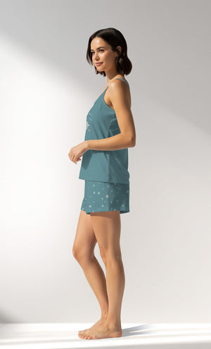 Woman Supreme ForestStars Thin Strap Short Set - A-ZEMIN - Image 2