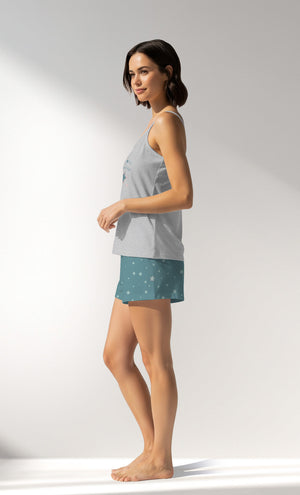 Woman Supreme ForestStars Thin Strap Short Set - B-EG-0 - Image 2