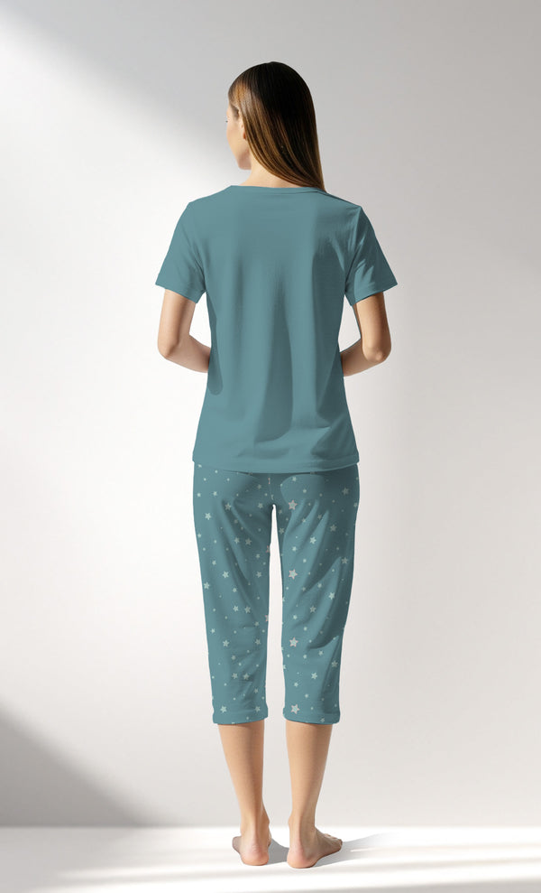 Woman Supreme ForestStars Capri Set - A-ZEMIN - Image 3