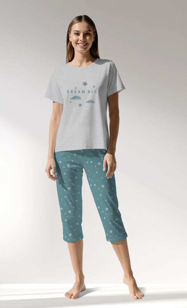 Woman Supreme ForestStars Capri Set - B-EG-0 - Image 1