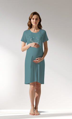 Woman Supreme ForestStars Pregnant Tunic - A-ZEMIN - Image 1