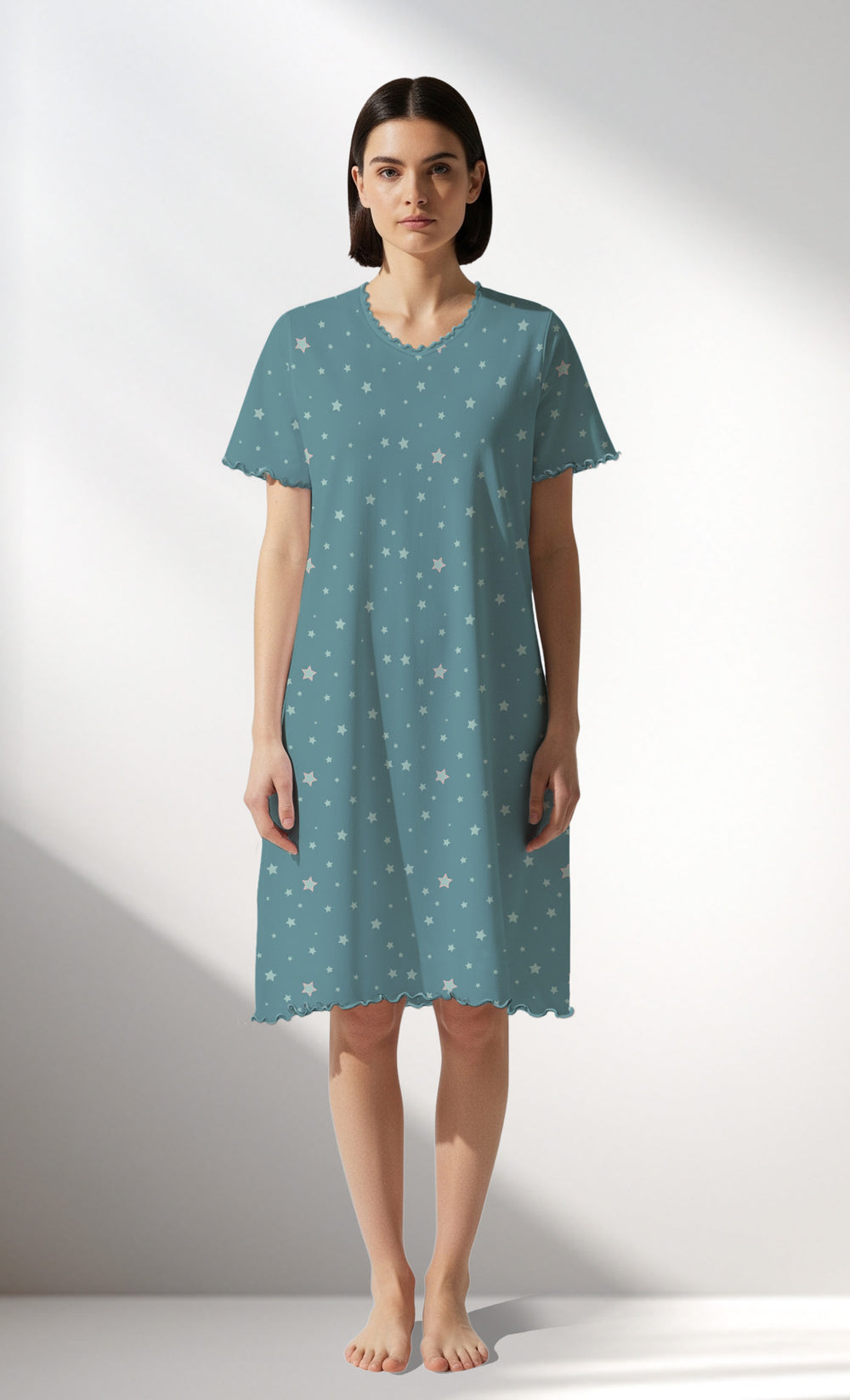 Woman Supreme ForestStars Short Sleeve Tunic - ROTASYON - Image 1