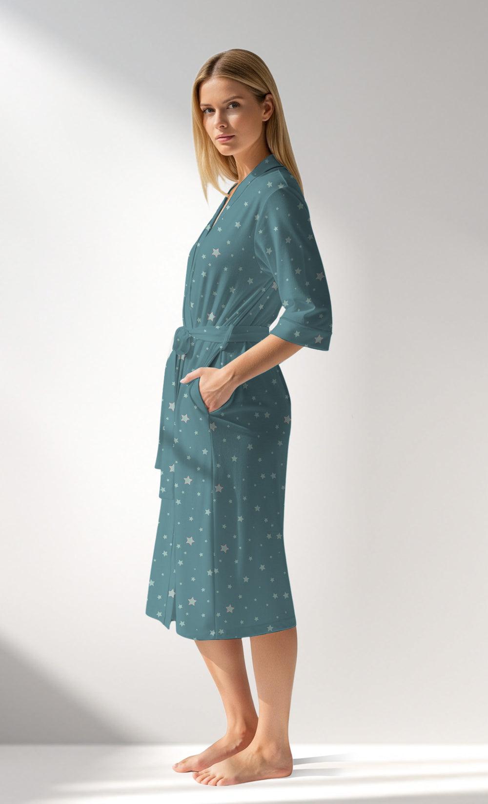 Woman Supreme ForestStars Dressing Gown - ROTASYON - Image 1