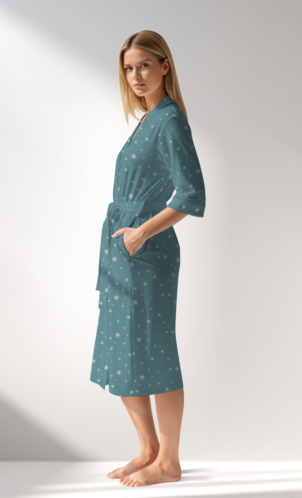 Woman Supreme ForestStars Dressing Gown - ROTASYON - Image 2