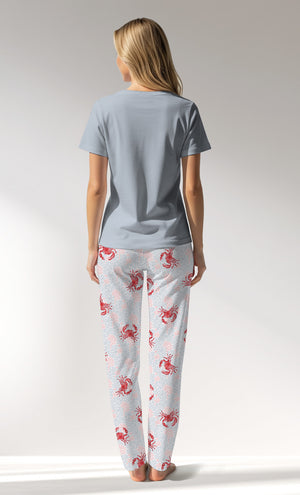 Woman Supreme Crablove O Neck Pyjama Set - 13-4103 - Image 3