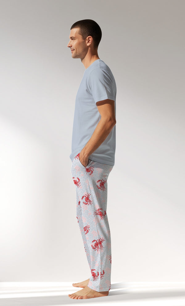 Man Supreme Crablove O Neck Pyjama Set - 13-4103 - Image 2