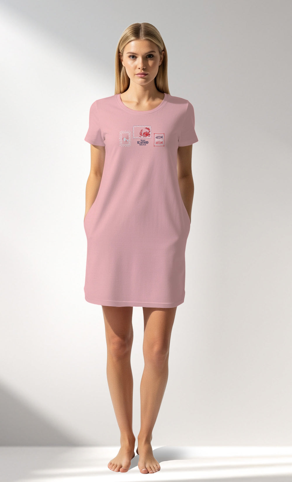 Woman Supreme Crabbing Pocket Detail Tunic - A-13-4103 - Image 1