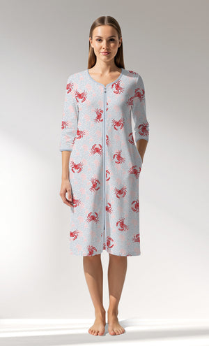 Woman Supreme Crabbing Home Dress - ROTASYON - Image 1