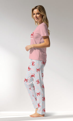 Woman Supreme Crabbing Pyjama Set - B-12-1708 - Image 2