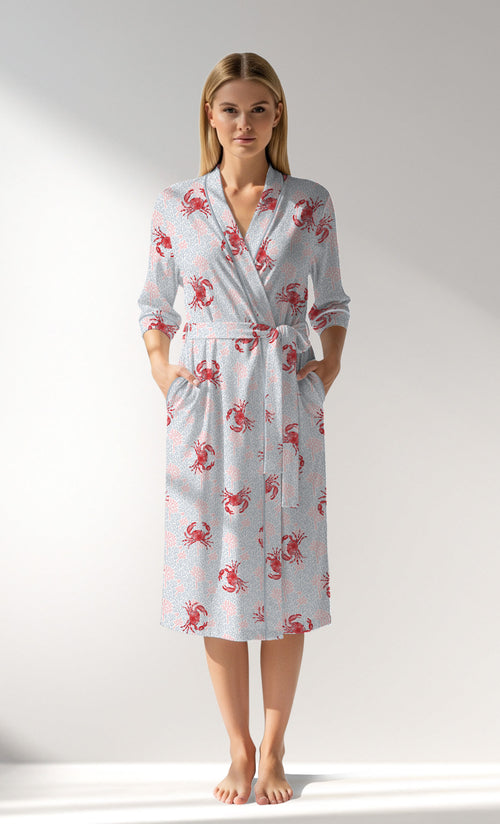 Woman Supreme Crabbing Dressing Gown - ROTASYON - Image 1