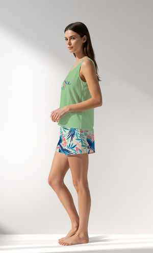 Woman Supreme HappyParrot Thick Strap Short Set - B-13-0221 - Image 2