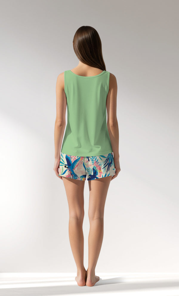 Woman Supreme HappyParrot Thick Strap Short Set - B-13-0221 - Image 3