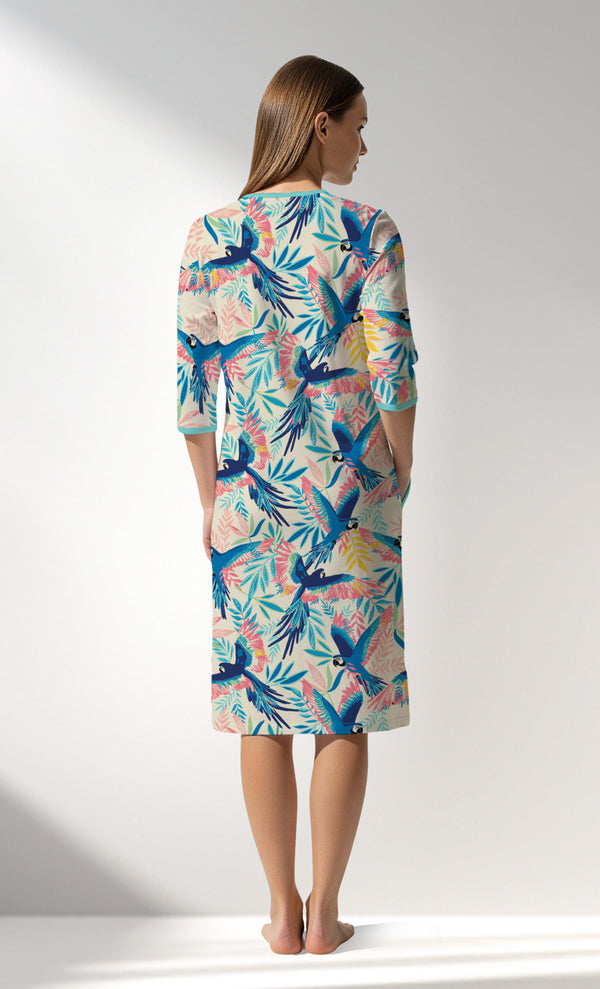 Woman Supreme HappyParrot Home Dress - ROTASYON - Image 3