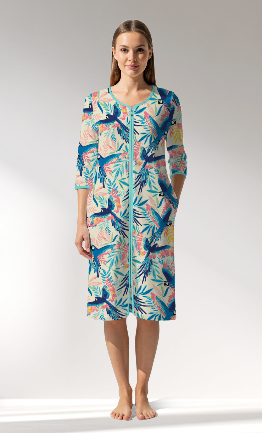 Woman Supreme HappyParrot Home Dress - ROTASYON - Image 1