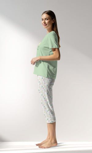 Woman Supreme JuicyMood Capri Set - B-A.YESIL - Image 2