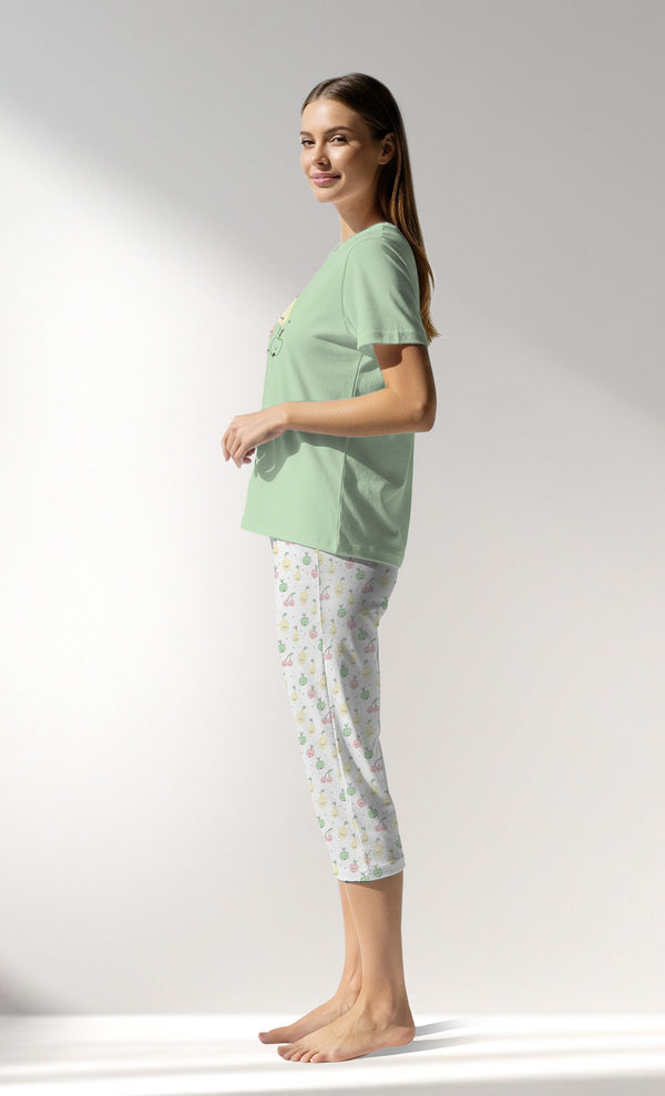 Woman Supreme JuicyMood Capri Set - B-A.YESIL - Image 2